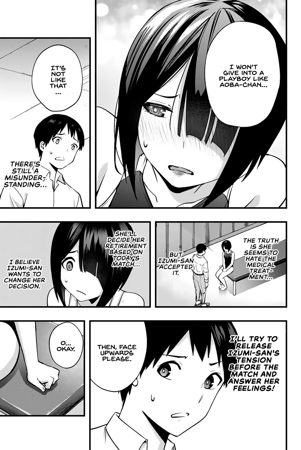 Sawaranaide Kotesashi-kun Chapter 7 page 4 - Chapter 7: Izumi-chan wants to quit swimming #2