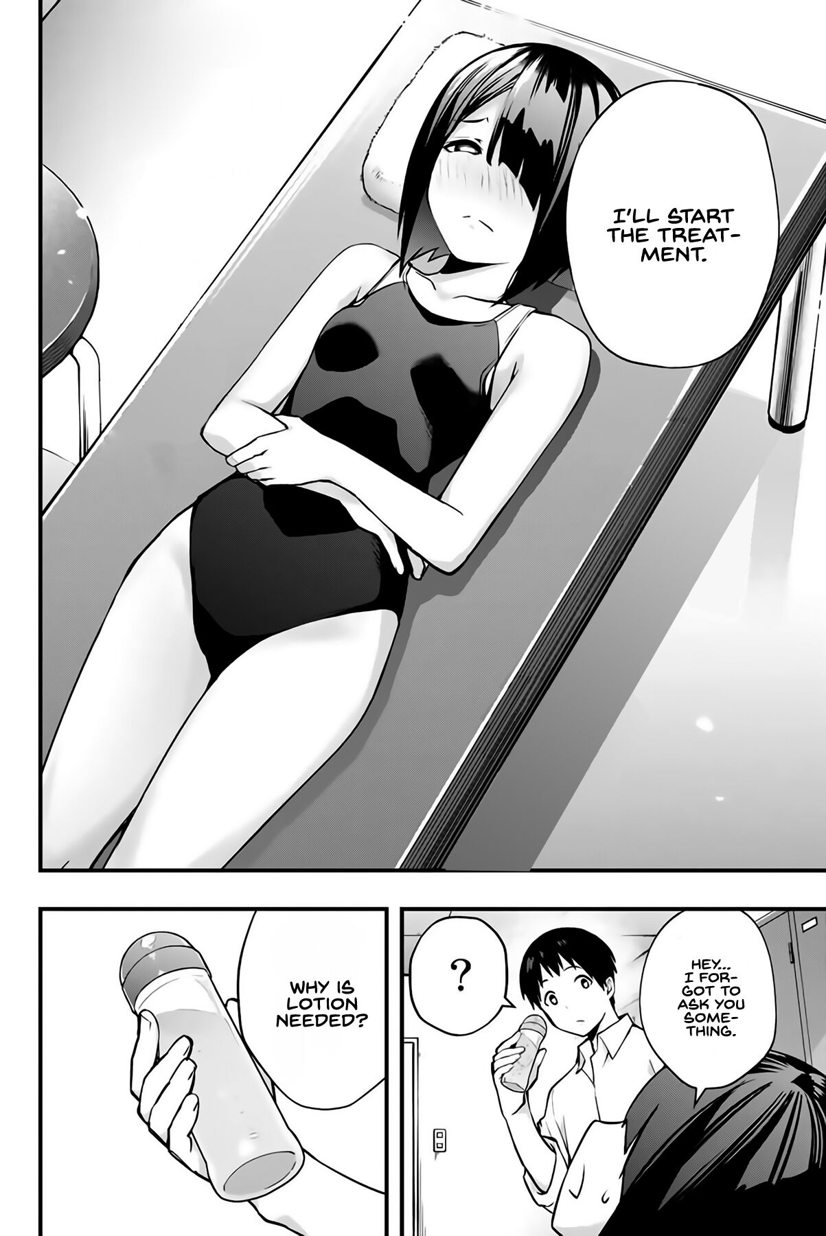 Sawaranaide Kotesashi-kun Chapter 7 page 5 - Chapter 7: Izumi-chan wants to quit swimming #2