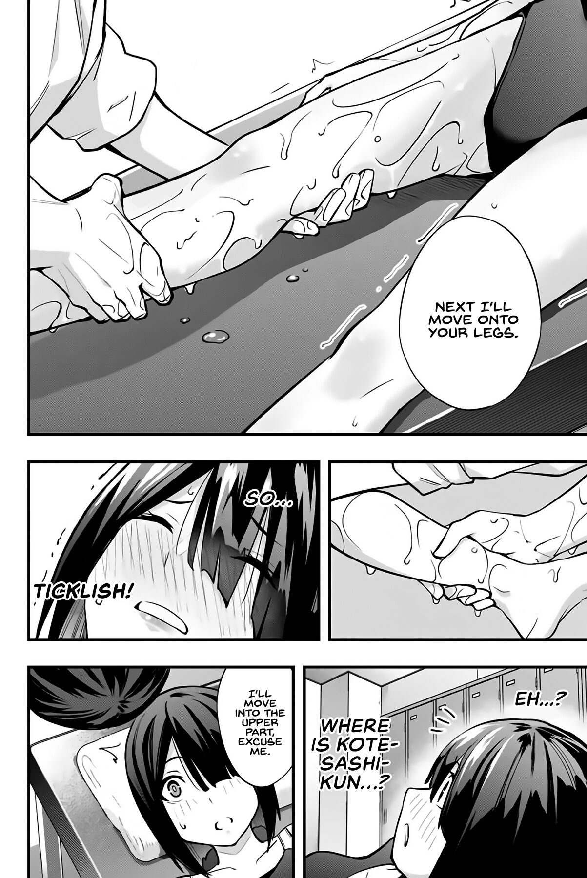 Sawaranaide Kotesashi-kun Chapter 7 page 9 - Chapter 7: Izumi-chan wants to quit swimming #2