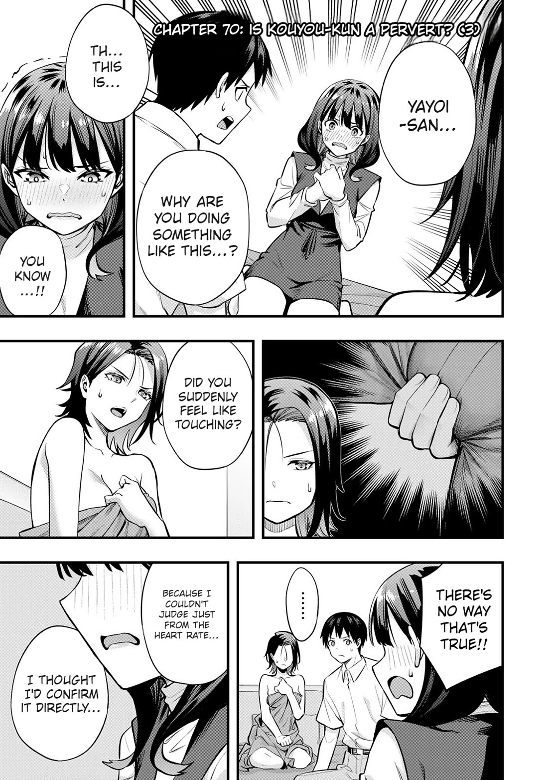 Sawaranaide Kotesashi-kun Chapter 70 page 3 - Chapter 70: Is Kouyou-kun a pervert ? (3)