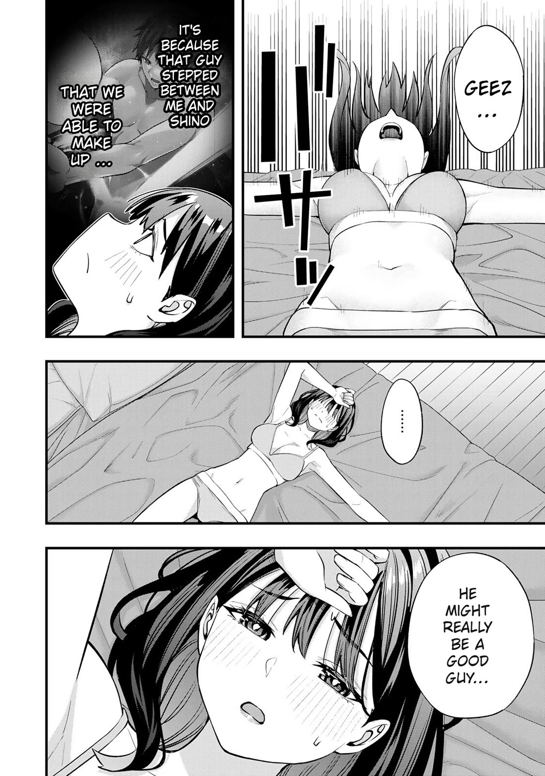 Sawaranaide Kotesashi-kun Chapter 79 page 14 - Chapter 79: Shino-chan and Yayoi-chan make up