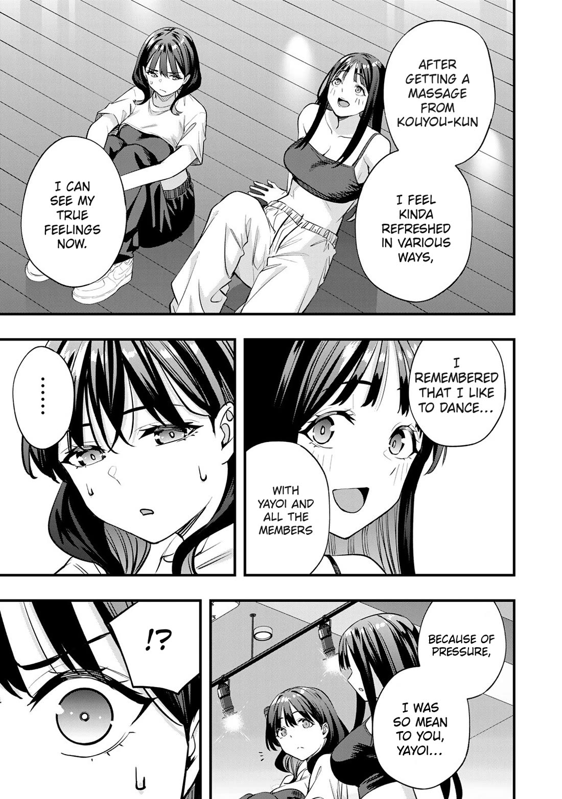 Sawaranaide Kotesashi-kun Chapter 79 page 5 - Chapter 79: Shino-chan and Yayoi-chan make up