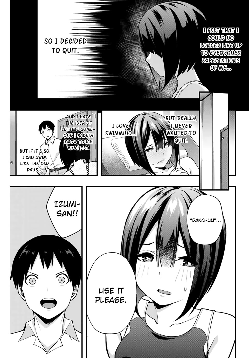 Sawaranaide Kotesashi-kun Chapter 8 page 3 - Chapter 8: Izumi-Chan Wants to Quit Swimming (3)