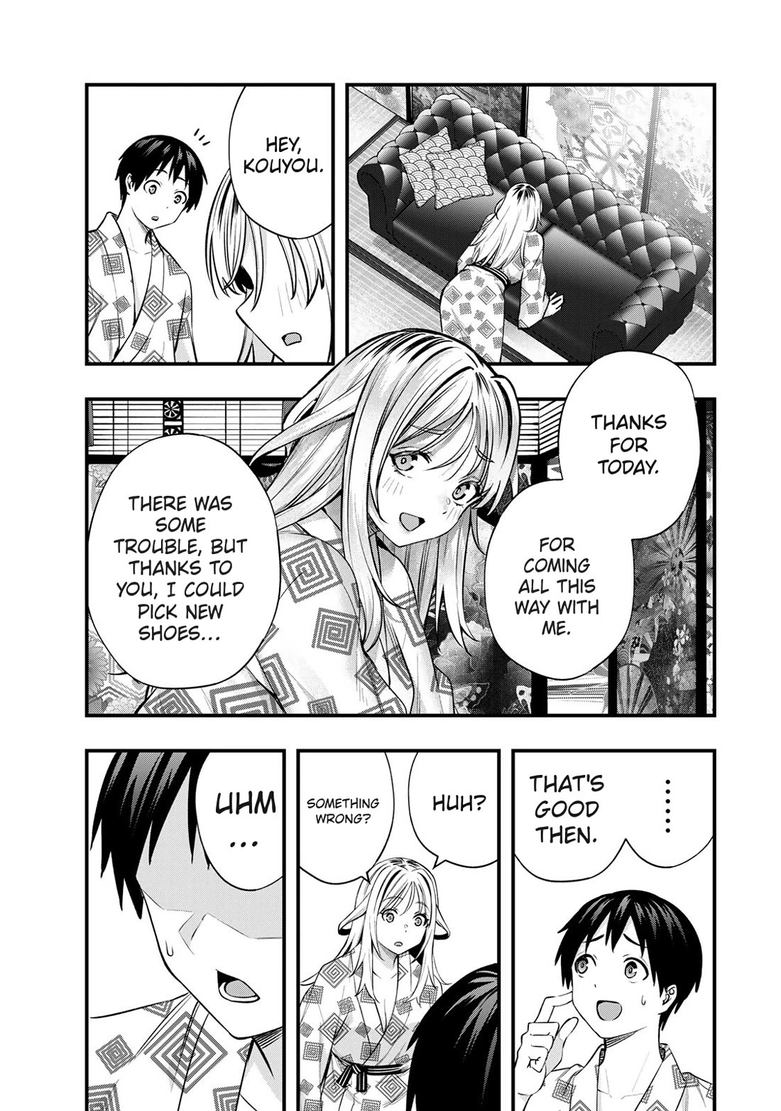 Sawaranaide Kotesashi-kun Chapter 89 page 7 - Chapter 89: Aroma-chan and Kouyou-kun's little trip (3)