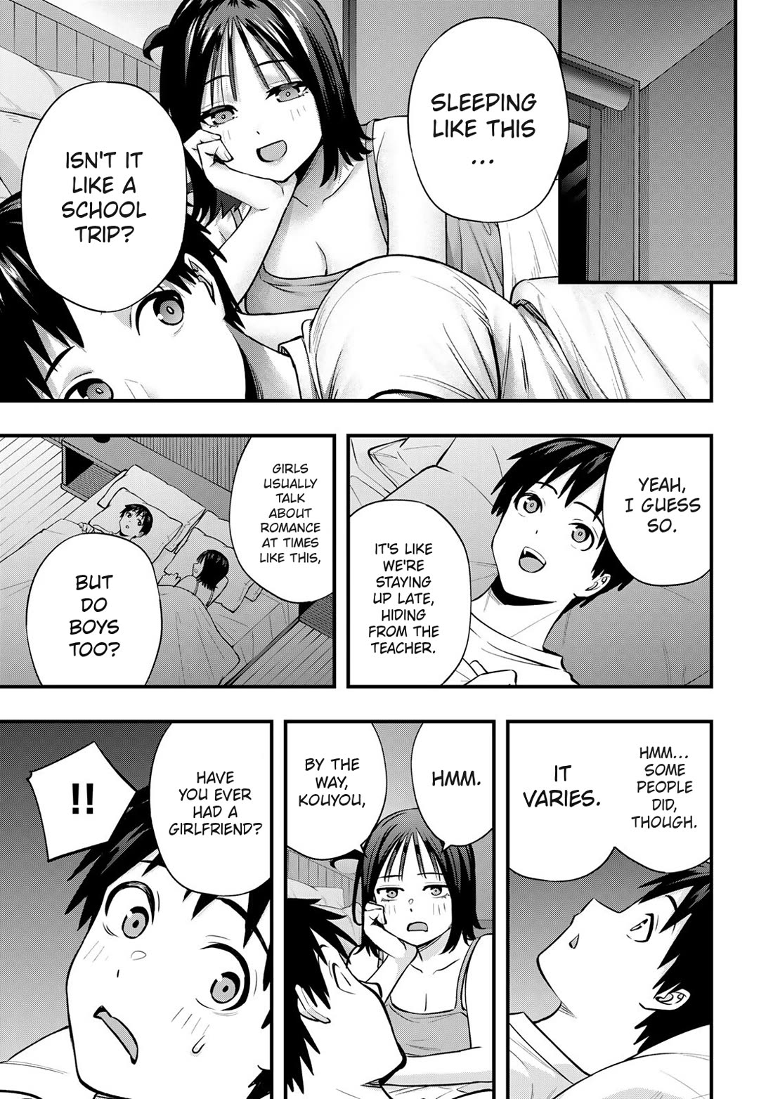 Sawaranaide Kotesashi-kun Chapter 95 page 11 - Chapter 95: Aoba-chan and Kouyou-kun's double date (4)