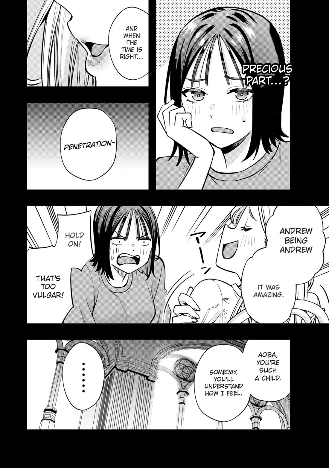 Sawaranaide Kotesashi-kun Chapter 96 page 4 - Chapter 96: Aoba-chan and Kouyou-kun's double date (5)
