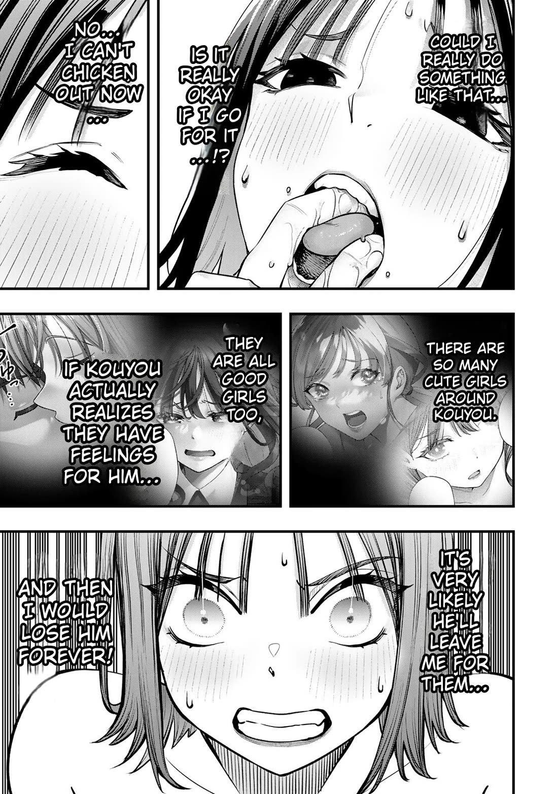 Sawaranaide Kotesashi-kun Chapter 97 page 9 - Chapter 97: Aoba-chan and Kouyou-kun's double date (6)
