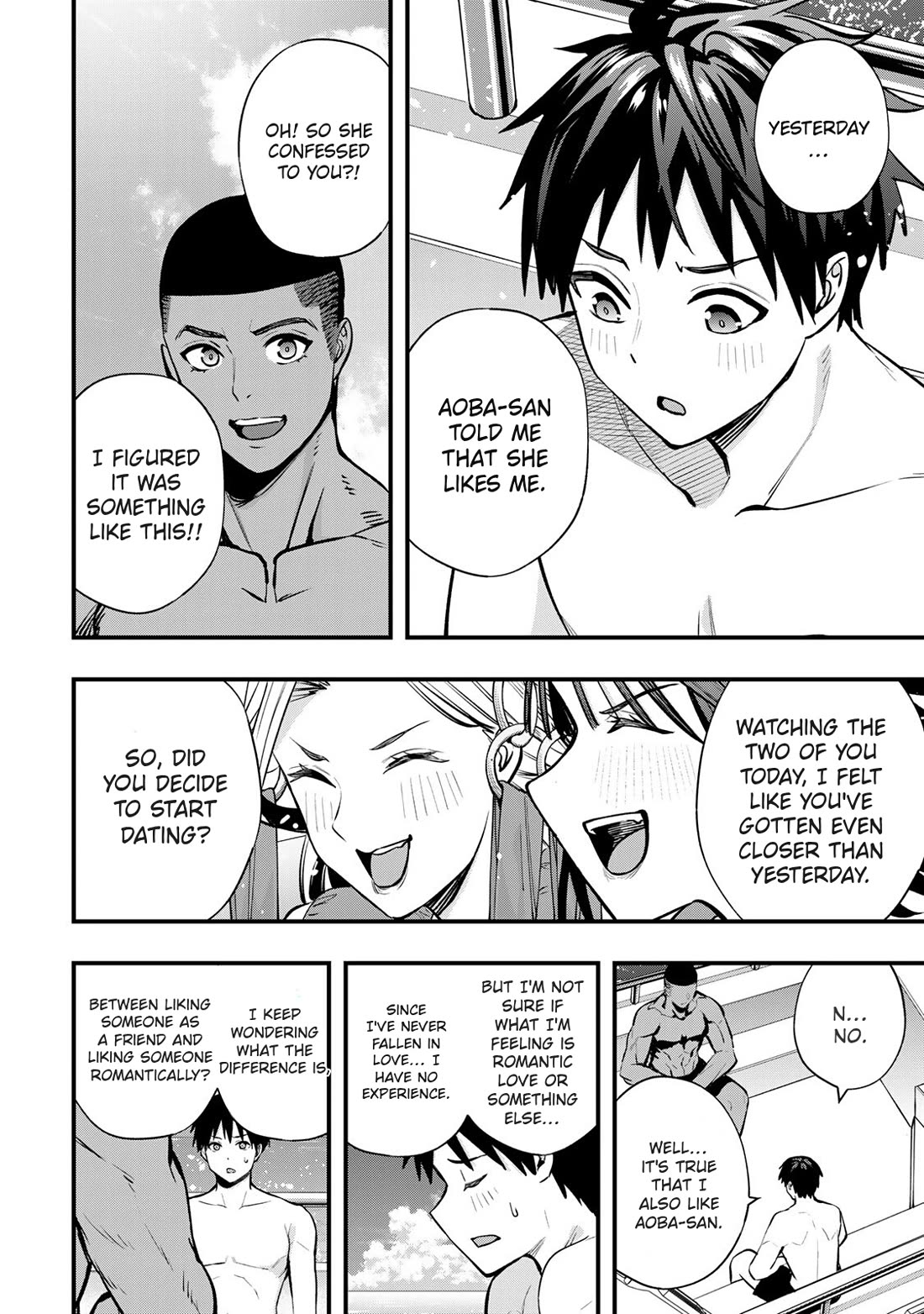 Sawaranaide Kotesashi-kun Chapter 98 page 10 - Chapter 98: Aoba-chan and Kouyou-kun's double date (7)