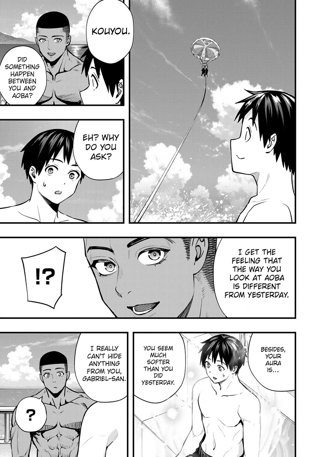 Sawaranaide Kotesashi-kun Chapter 98 page 9 - Chapter 98: Aoba-chan and Kouyou-kun's double date (7)