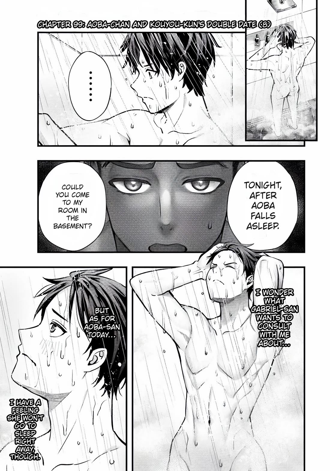 Sawaranaide Kotesashi-kun Chapter 99 page 3 - Chapter 99: Aoba-chan and Kouyou-kun's double date (8)