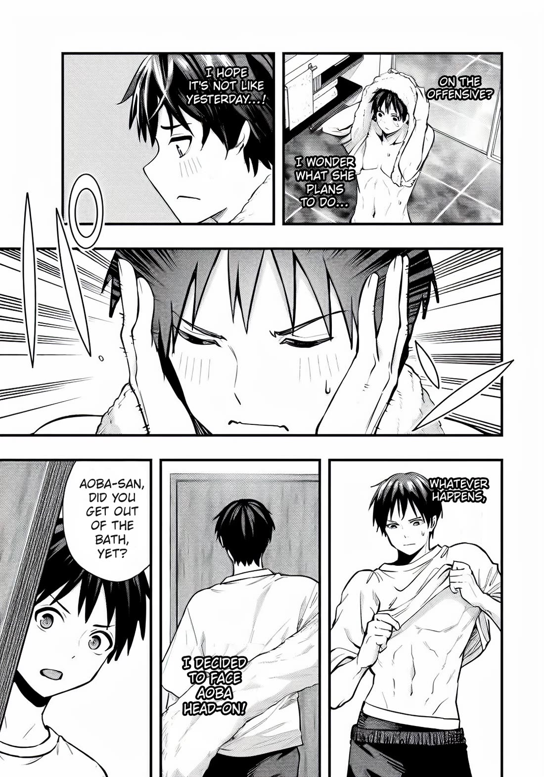 Sawaranaide Kotesashi-kun Chapter 99 page 5 - Chapter 99: Aoba-chan and Kouyou-kun's double date (8)