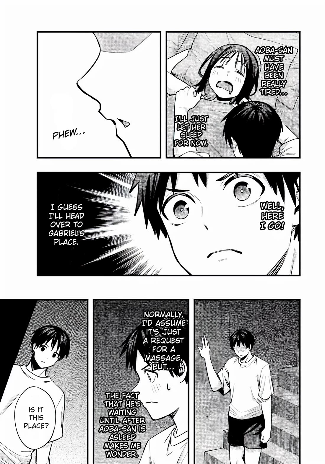 Sawaranaide Kotesashi-kun Chapter 99 page 7 - Chapter 99: Aoba-chan and Kouyou-kun's double date (8)