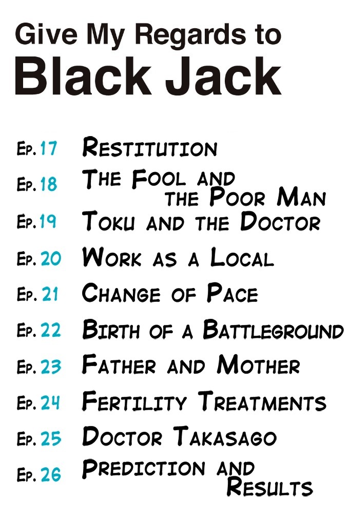 Say Hello to Black Jack Chapter 17 page 2 - Chapter 17