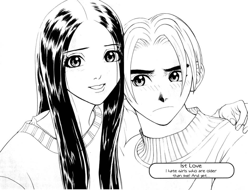 Say Love Chapter 1.2 page 12 - Chapter 1 v2 : 1st Love - I Don't Like Girls Older Than Me! But...