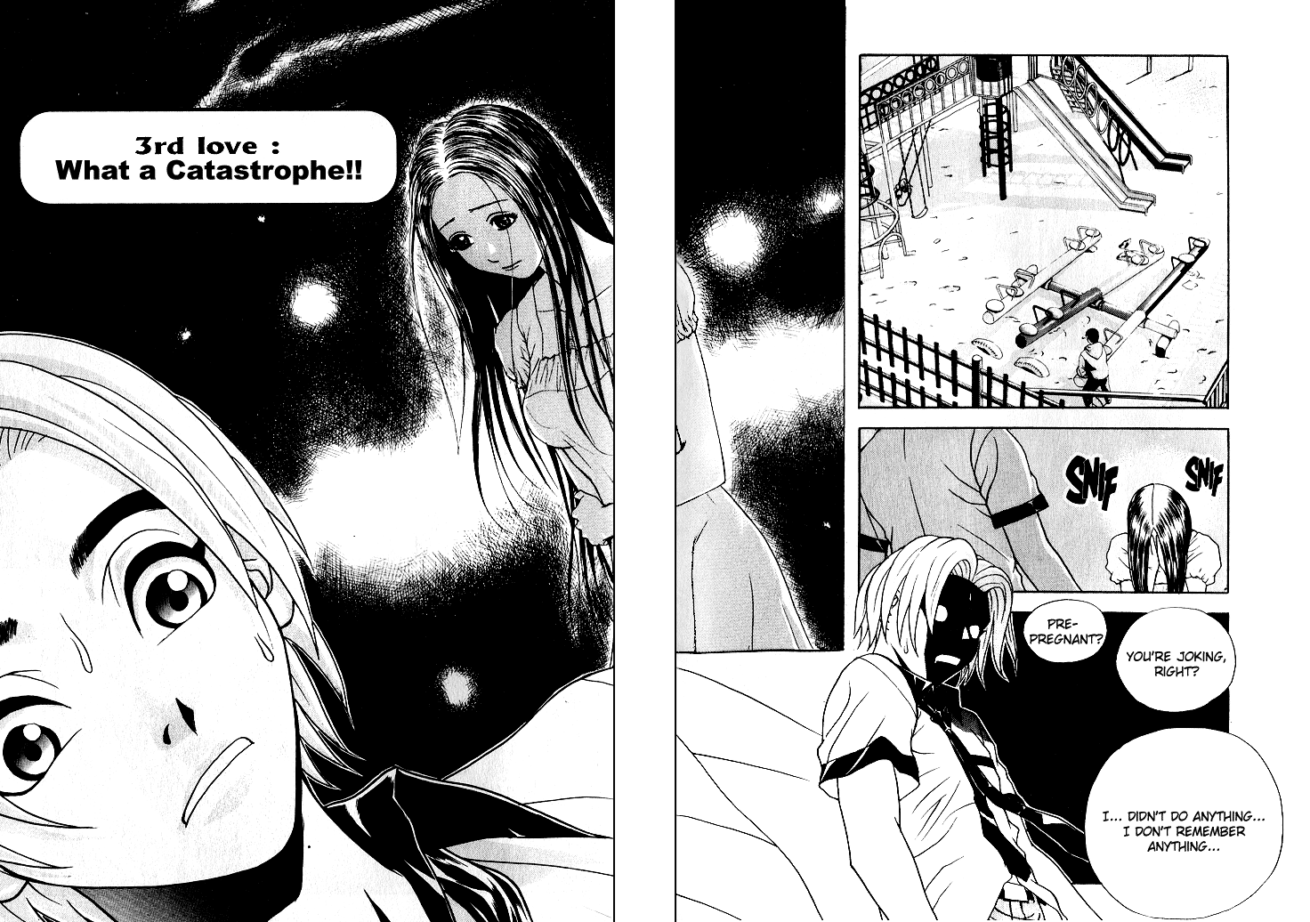 Say Love Chapter 3.2 page 3 - Chapter 3 v2 : 3rd Love - What a Catastrophe!!