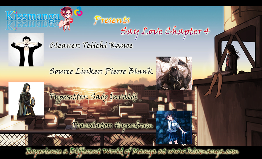 Say Love Chapter 4.2 page 1 - Chapter 4 v2 : 4th Love - Propose for The Heck of It