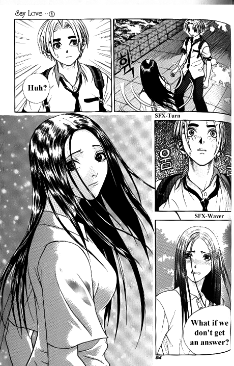 Say Love Chapter 4.2 page 8 - Chapter 4 v2 : 4th Love - Propose for The Heck of It