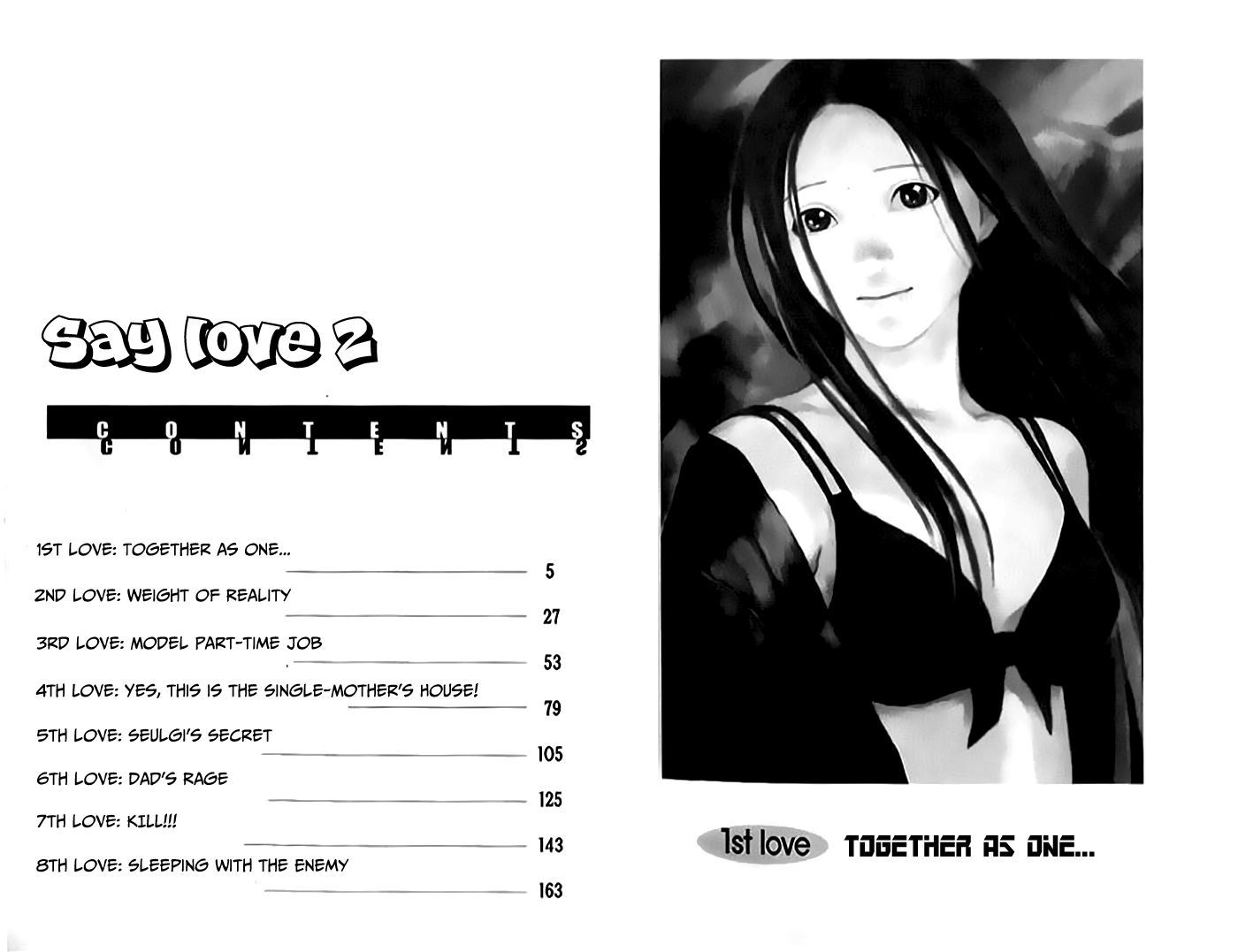 Say Love Chapter 8.2 page 6 - Chapter 8 v2 : 8th Love - Together as One