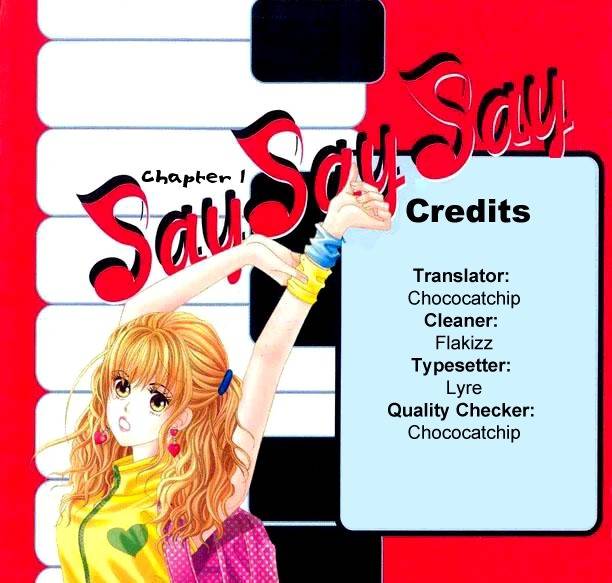Say Say Say (HWANG Mi Ri) Chapter 1 page 32 - Chapter 1
