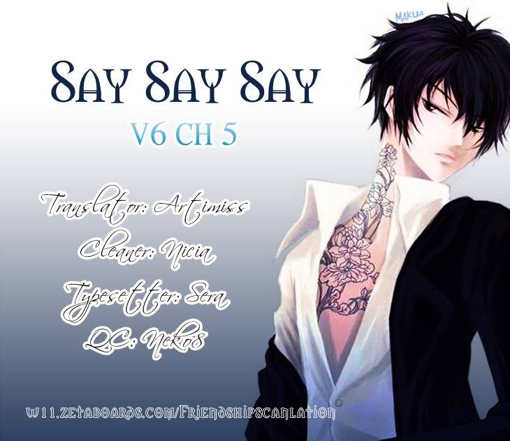 Say Say Say (HWANG Mi Ri) Chapter 35 page 1 - Chapter 35
