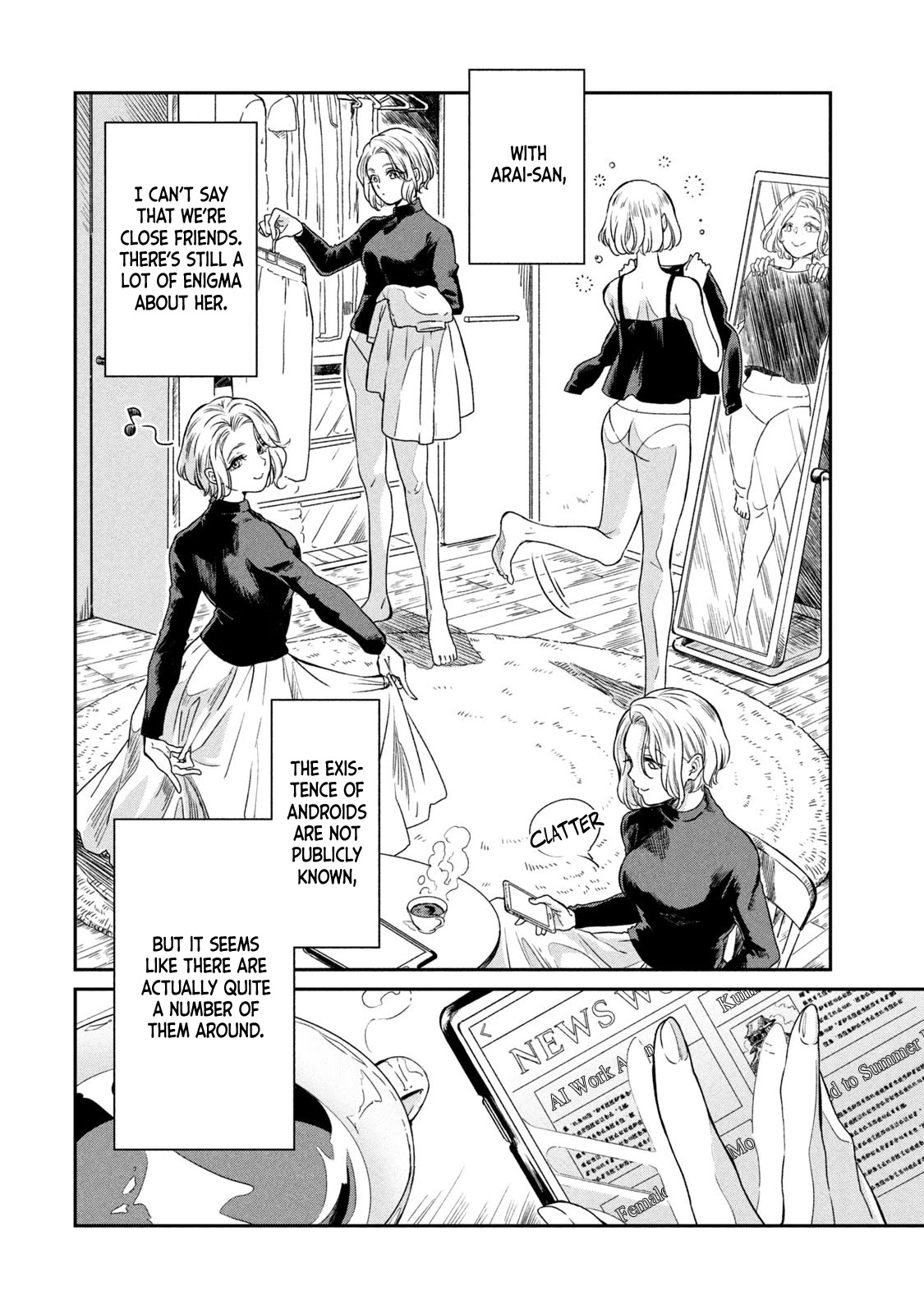Say Thank You Chapter 3 page 22 - Chapter 3: Next to You ~Side Human~