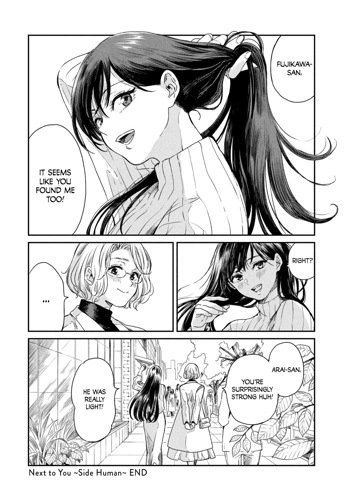 Say Thank You Chapter 3 page 30 - Chapter 3: Next to You ~Side Human~