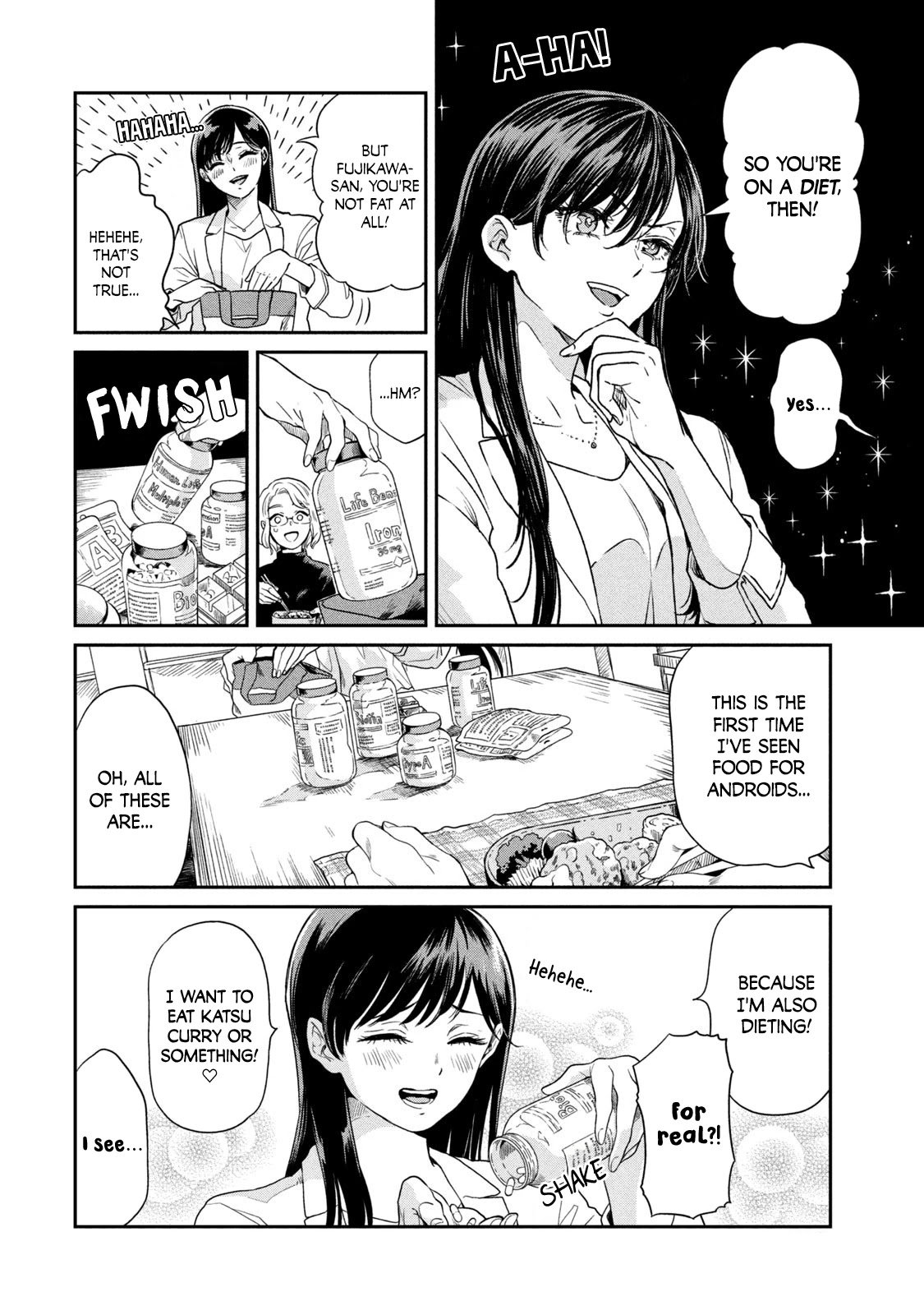 Say Thank You Chapter 3 page 8 - Chapter 3: Next to You ~Side Human~