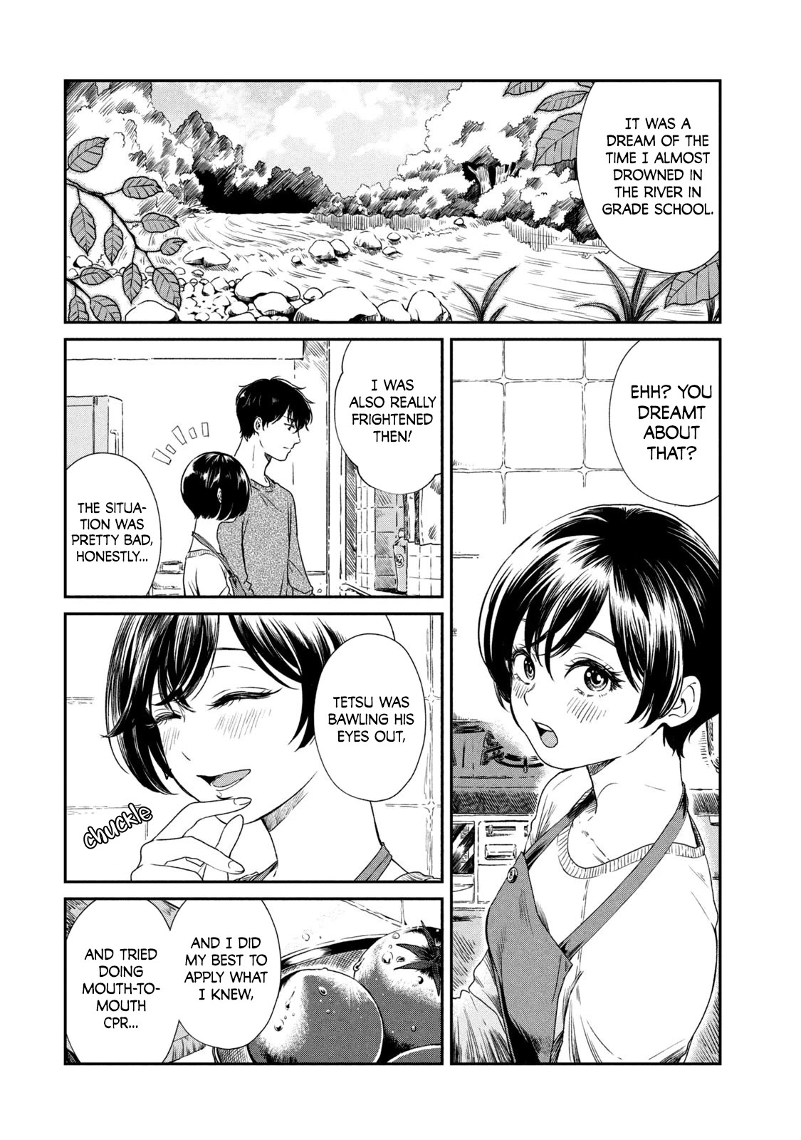 Say Thank You Chapter 4 page 11 - Chapter 4: Jade Colored Eyes