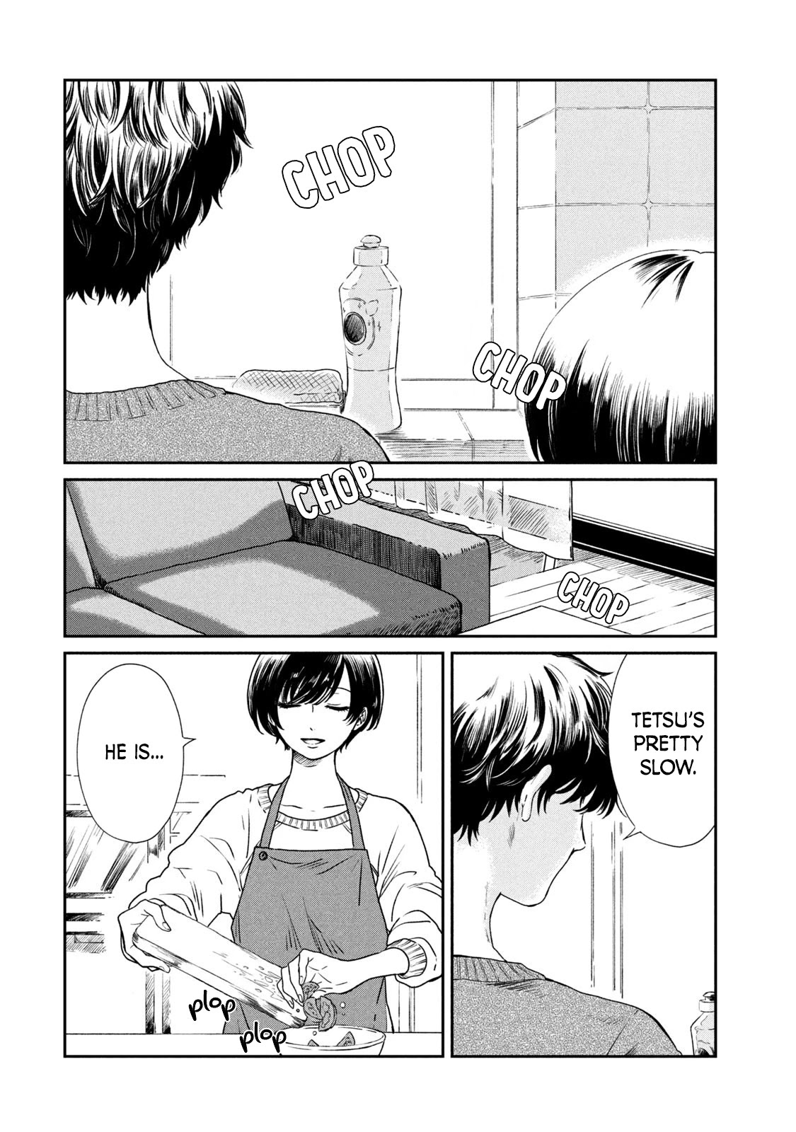 Say Thank You Chapter 4 page 13 - Chapter 4: Jade Colored Eyes
