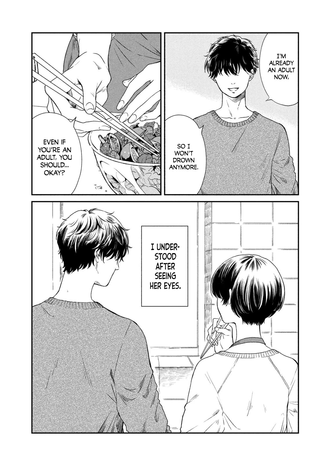Say Thank You Chapter 4 page 18 - Chapter 4: Jade Colored Eyes