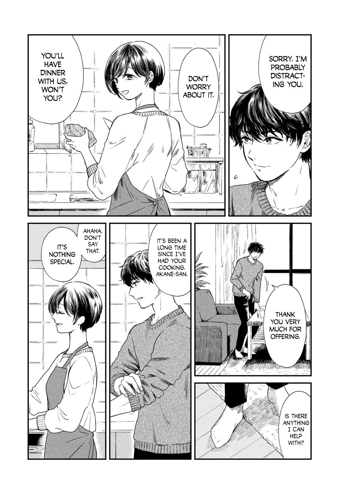 Say Thank You Chapter 4 page 9 - Chapter 4: Jade Colored Eyes