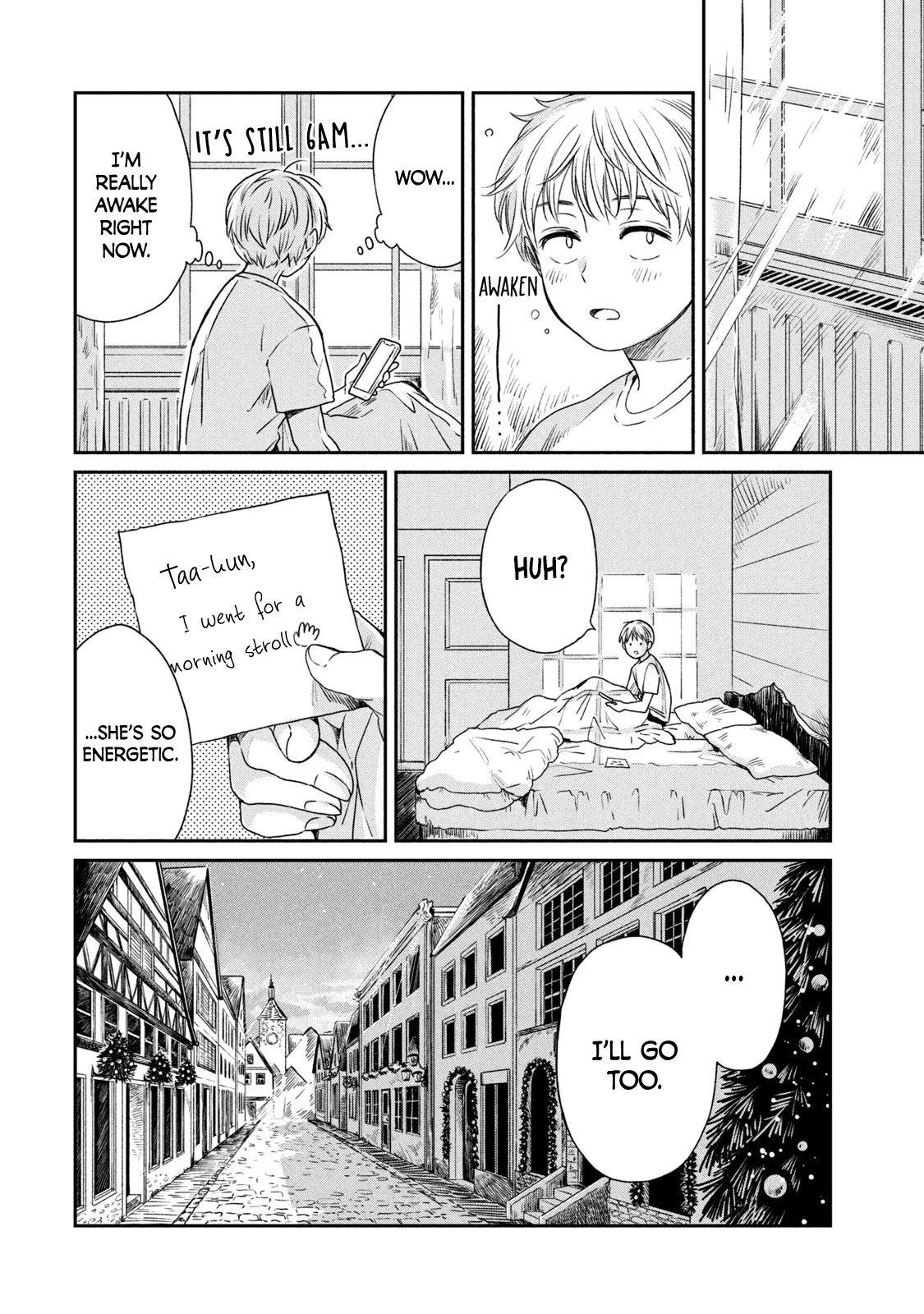 Say Thank You Chapter 7 page 28 - Chapter 7: Love Swing-by [END]