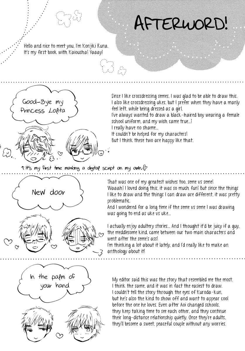 Sayonara Boku no Princess Lolita Chapter 6 page 38 - Chapter 6 : In the Palm of Your Hands - 2 [End]