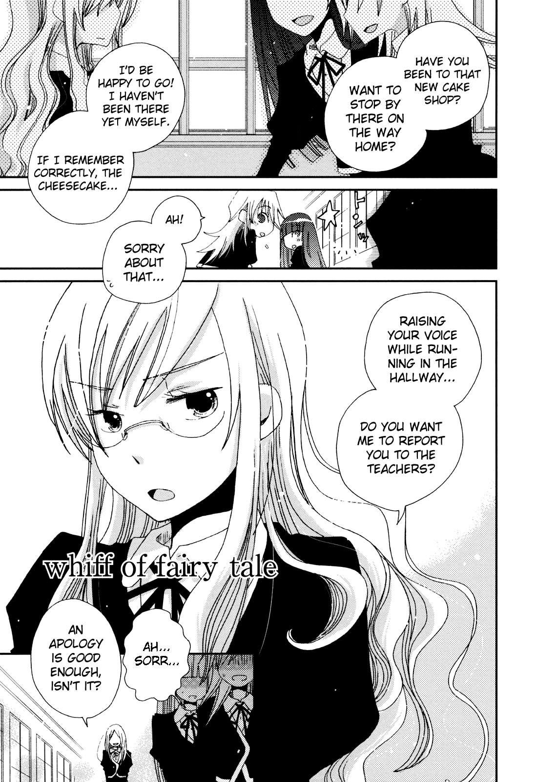 Sayonara Folklore Chapter 5.3 page 1 - Chapter 5.3: whiff of a fairy tale