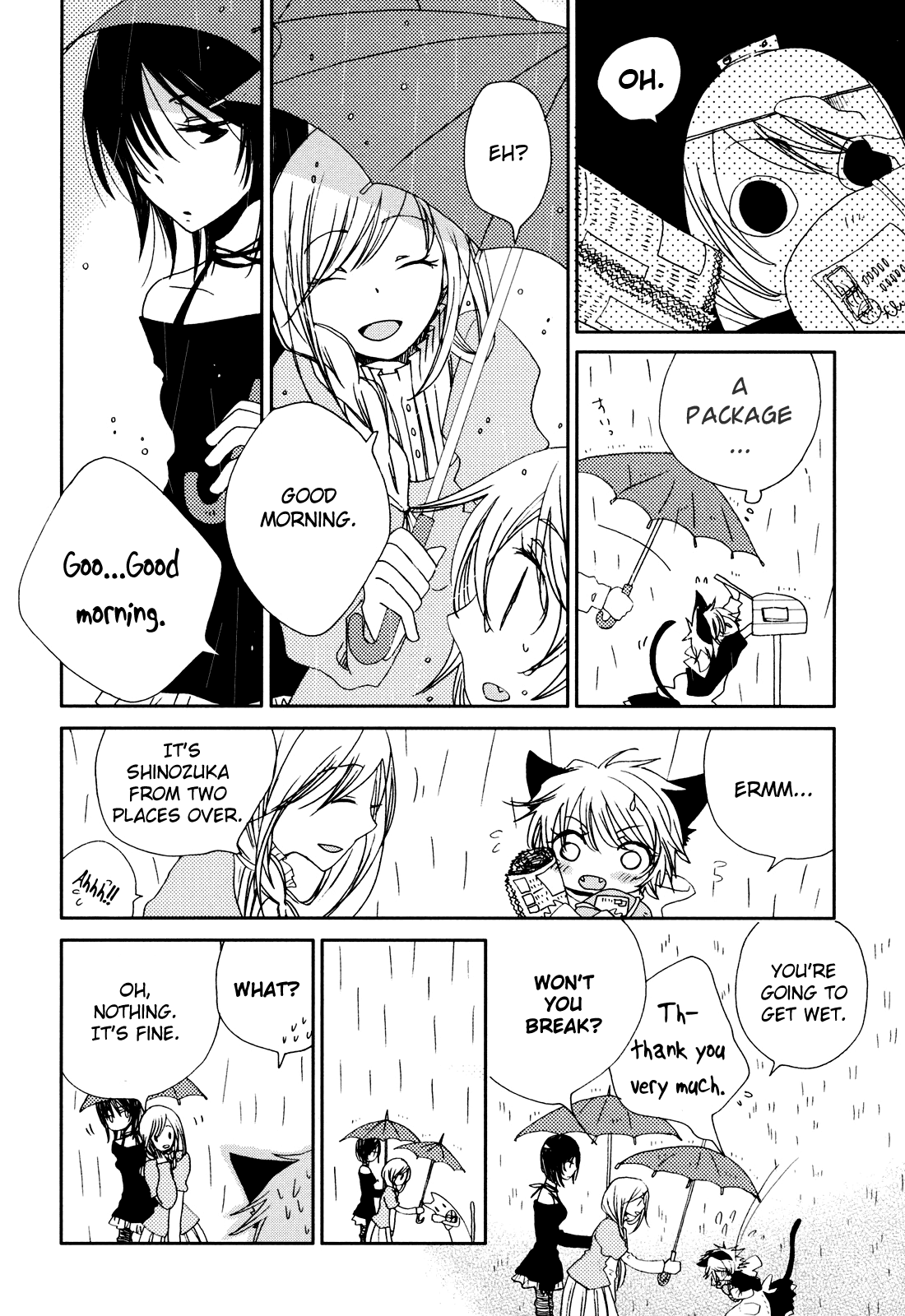 Sayonara Folklore Chapter 5.4 page 2 - Chapter 5.4: The Professor's Cat and the Morning Rain (oneshot)