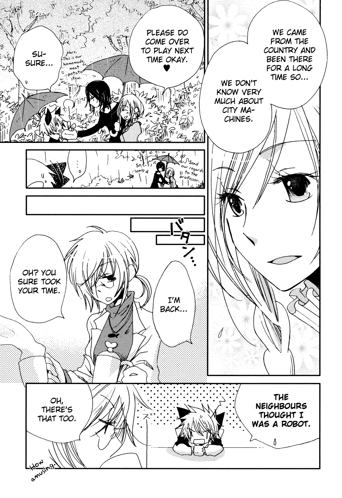 Sayonara Folklore Chapter 5.4 page 3 - Chapter 5.4: The Professor's Cat and the Morning Rain (oneshot)