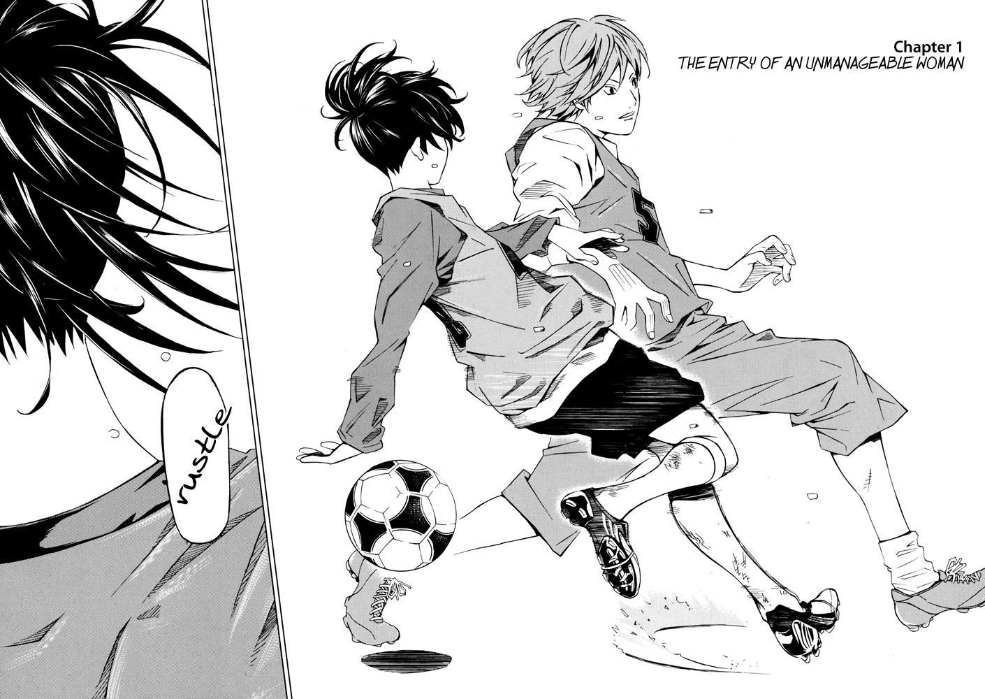 Sayonara Football Chapter 1.2 page 6 - Chapter 1 v2 : The Entry of an Unmanageable Woman