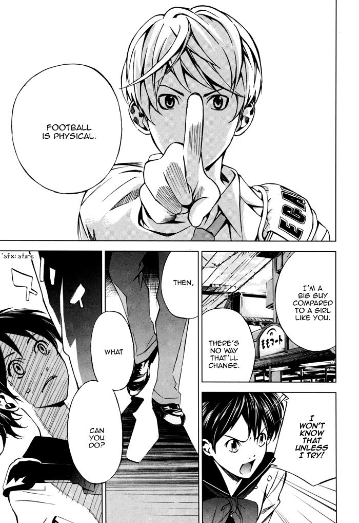 Sayonara Football Chapter 2.2 page 12 - Chapter 2 v2 : She is Cute Footballer