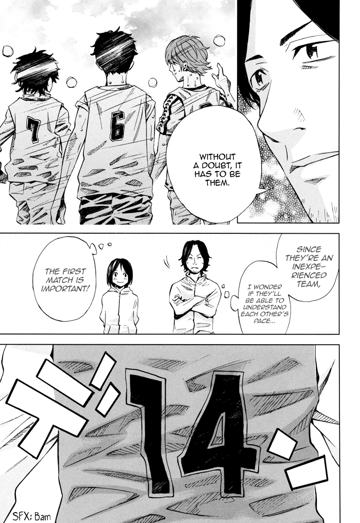Sayonara Football Chapter 3.2 page 15 - Chapter 3 v2 : A Plan to Become a Regular!