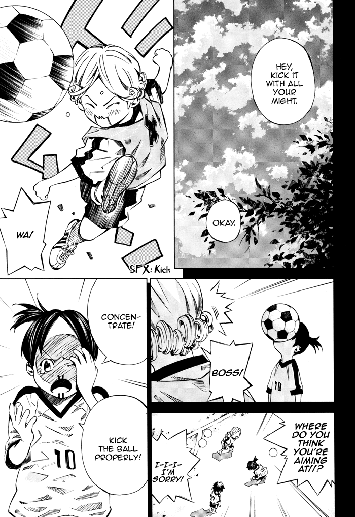 Sayonara Football Chapter 3.2 page 3 - Chapter 3 v2 : A Plan to Become a Regular!