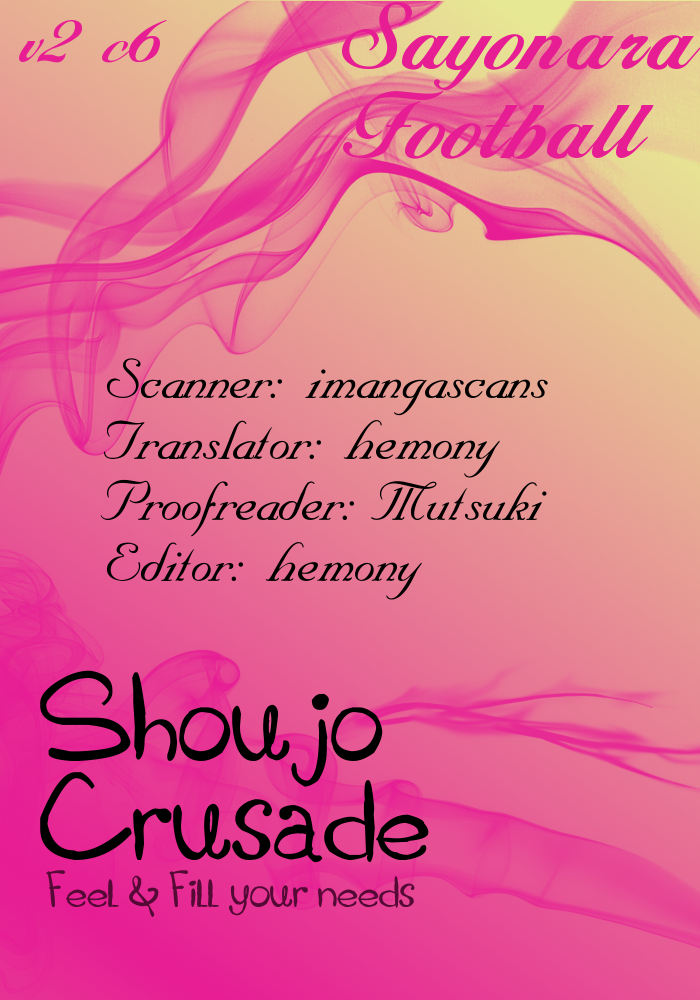 Sayonara Football Chapter 6.2 page 1 - Chapter 6 v2 : Everything in Crisis