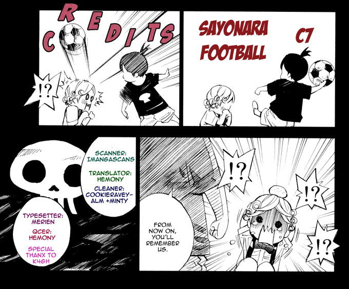 Sayonara Football Chapter 7.2 page 1 - Chapter 7 v2 : Football Under the Blue Sky