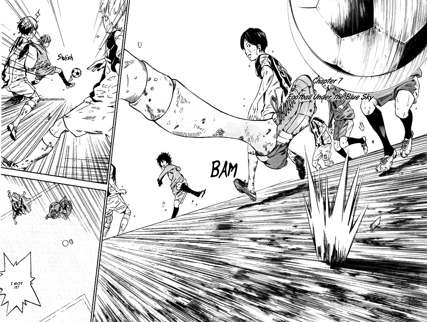 Sayonara Football Chapter 7.2 page 7 - Chapter 7 v2 : Football Under the Blue Sky