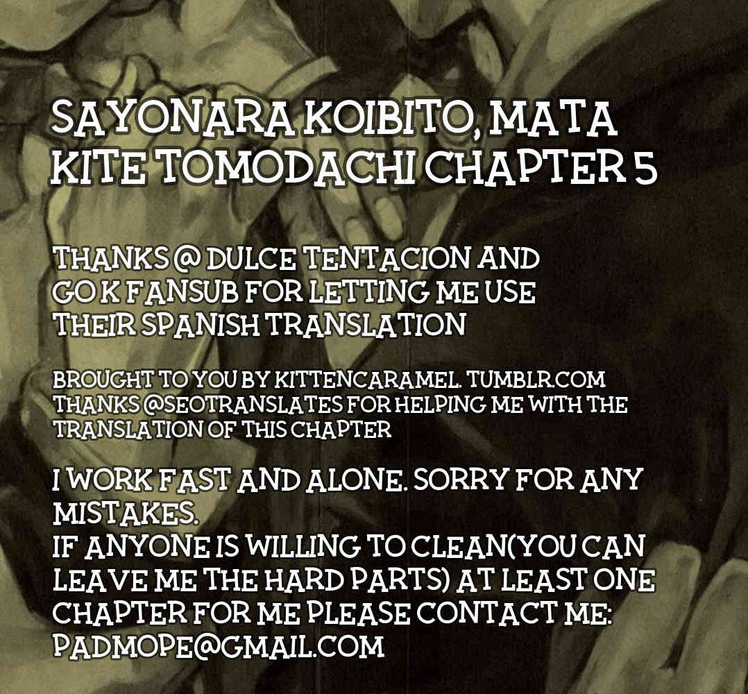 Sayonara Koibito, Mata Kite Tomodachi Chapter 5 page 2 - Chapter 5