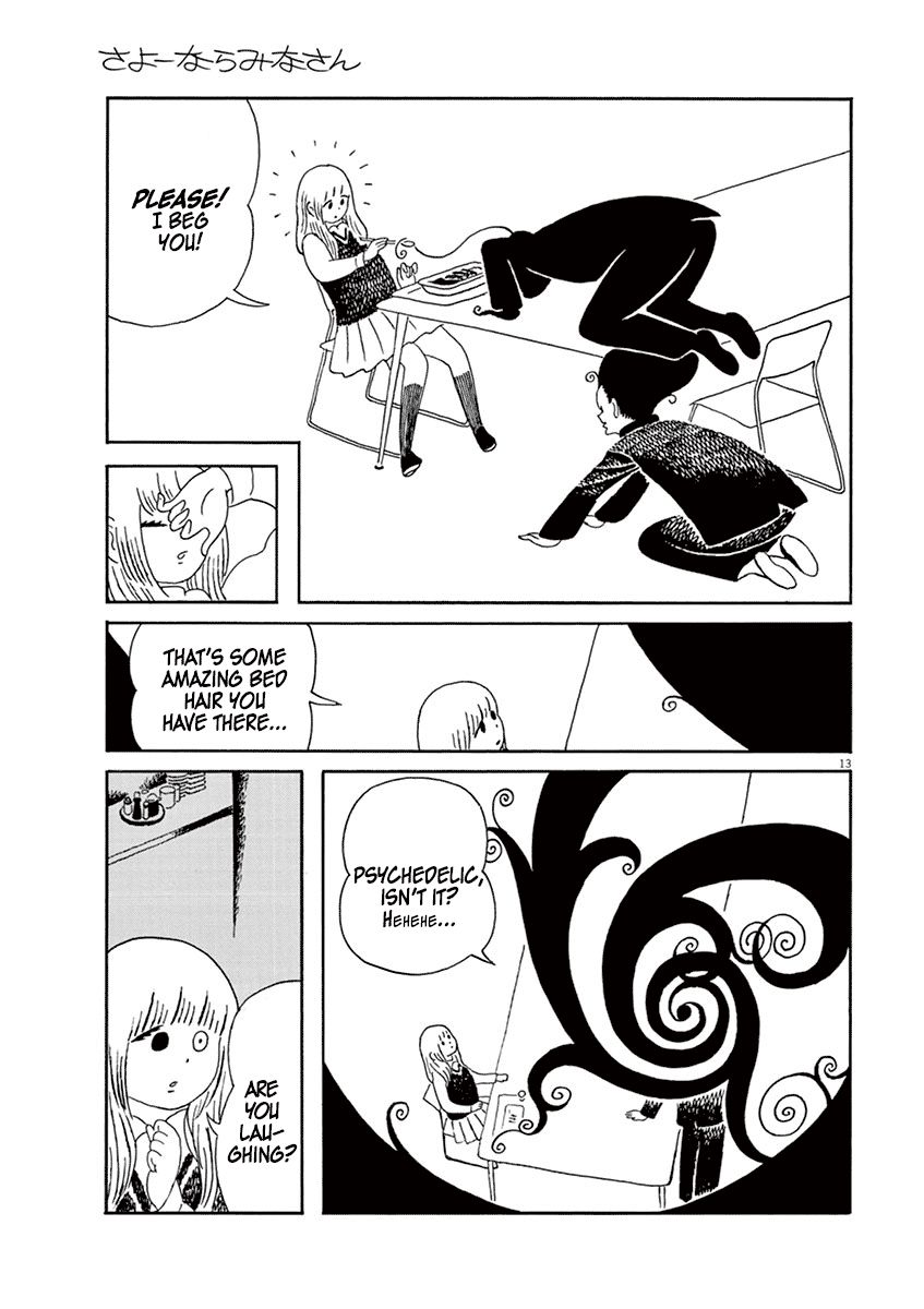 Sayonara Minasan Chapter 5 page 13 - Chapter 5 : Spiritual Awakening