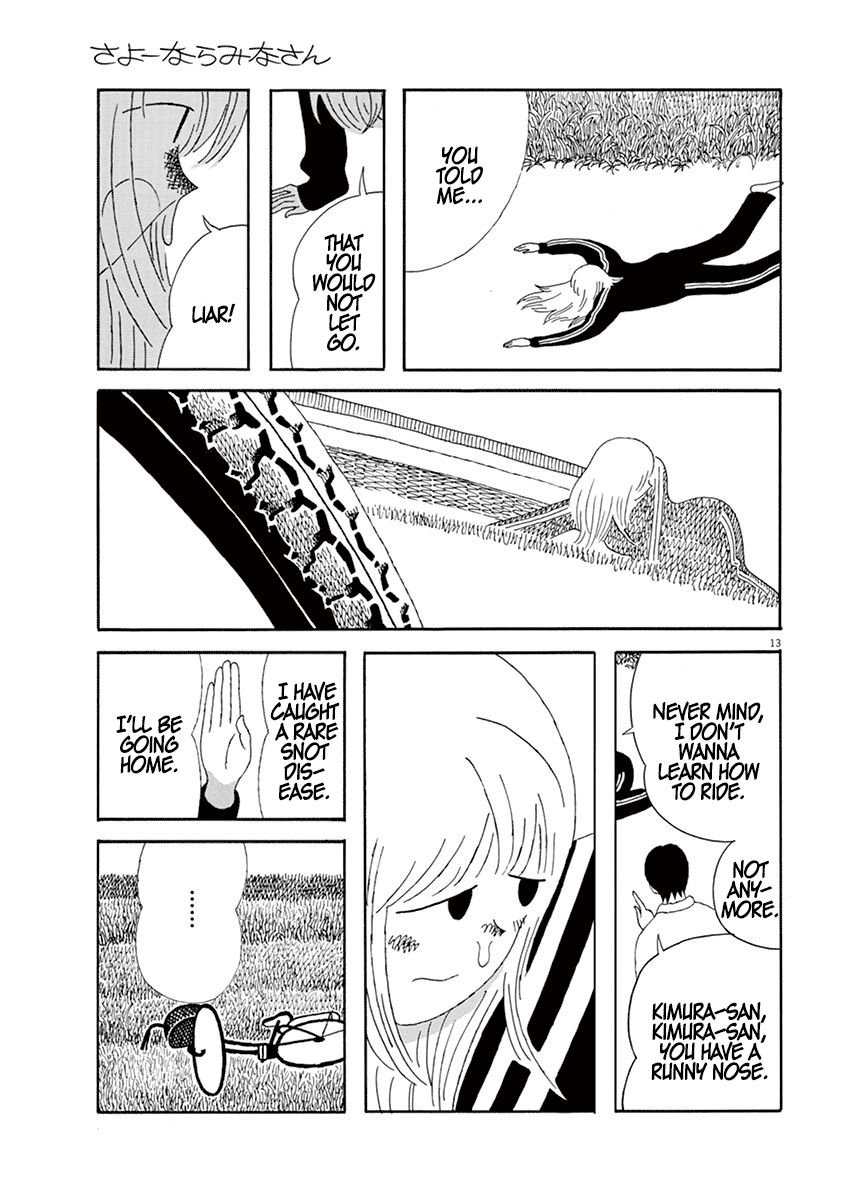 Sayonara Minasan Chapter 9 page 13 - Chapter 9 : (END): Riding a Bicycle