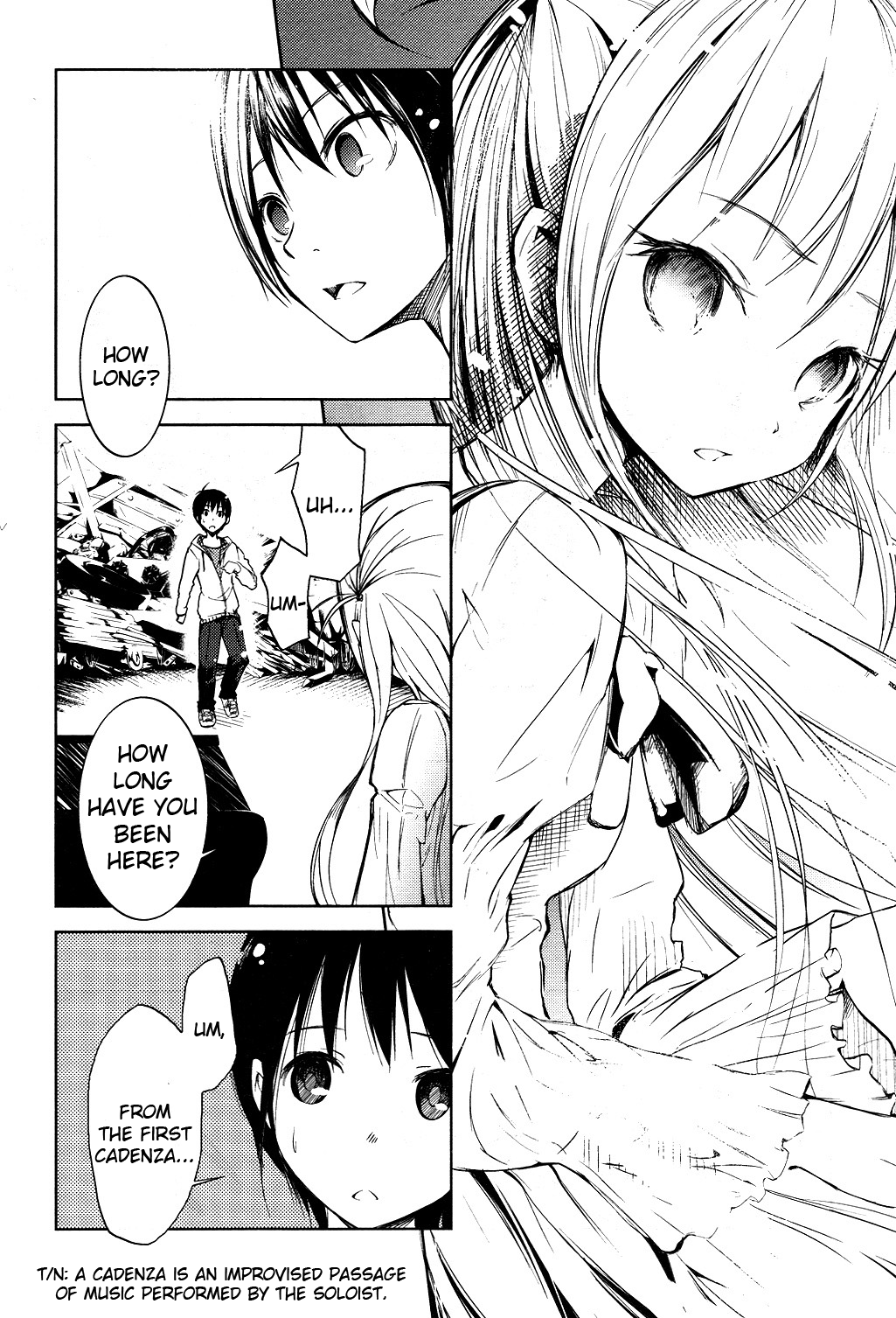 Sayonara Piano Sonata Chapter 1 page 12 - Chapter 1: The Shop at the End of the World