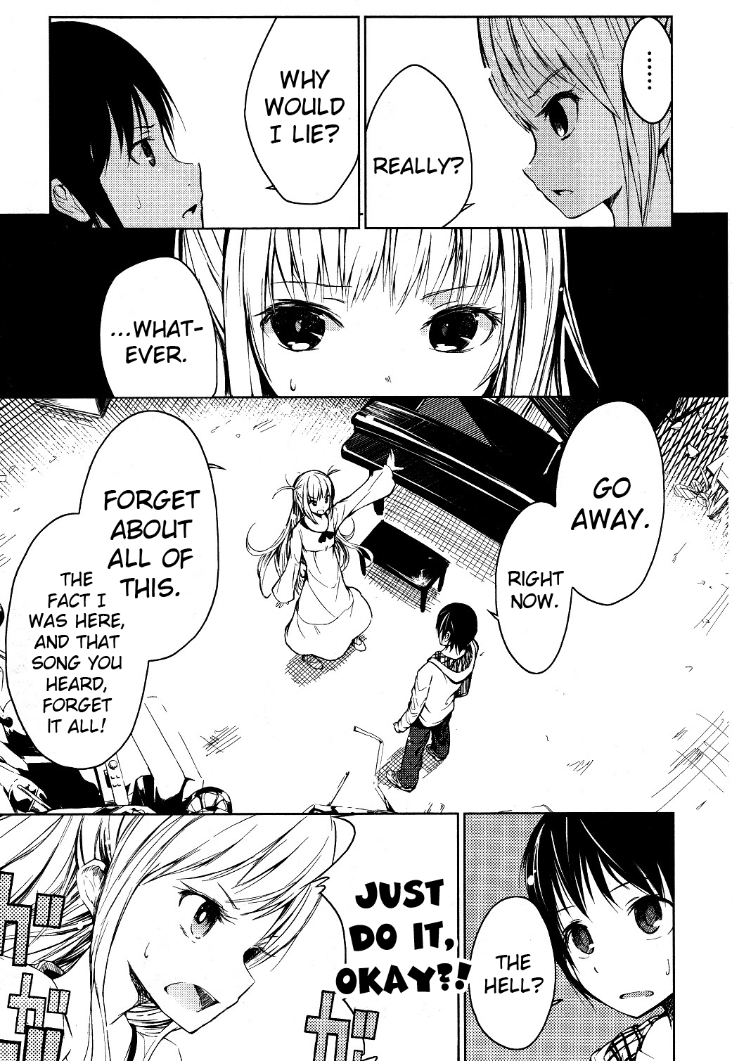 Sayonara Piano Sonata Chapter 1 page 15 - Chapter 1: The Shop at the End of the World