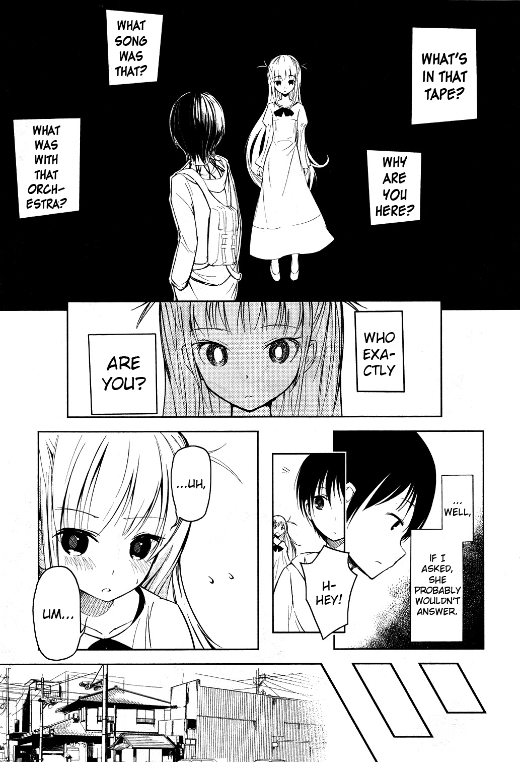Sayonara Piano Sonata Chapter 1 page 21 - Chapter 1: The Shop at the End of the World