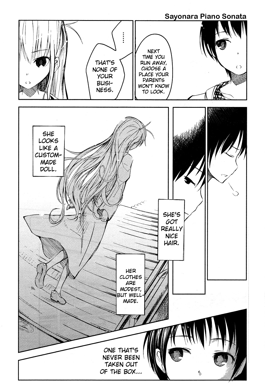 Sayonara Piano Sonata Chapter 1 page 26 - Chapter 1: The Shop at the End of the World